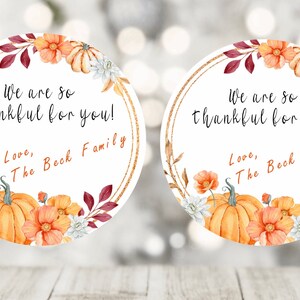 Thanksgiving Stickers, Thankful Stickers, Thanksgiving Envelope Stickers