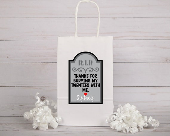 Écharpe D'anniversaire 'Rip To My 20s' - Déco Fun Pour Fête - 180 Cm - Multicolore - 3