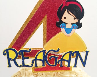 Snow White Inspired Cake Topper