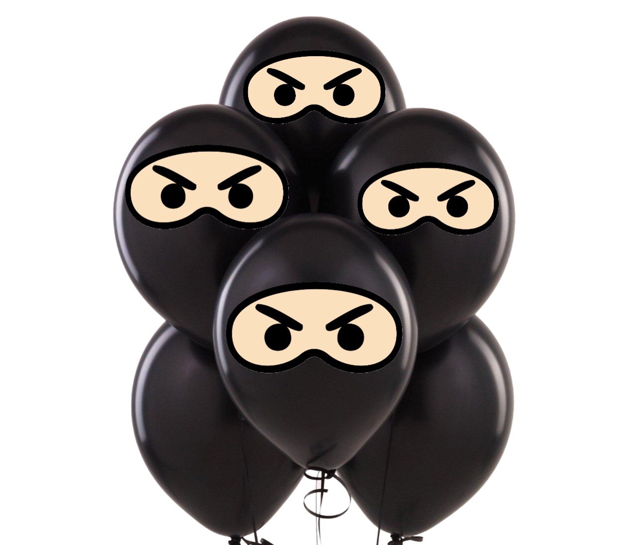 Ninja Balloon Stickers