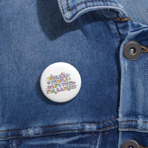 Political Lapel Pin, Custom Pin Buttons, Anti Trump Resistor Button, Dump Trump Pin, Resistance Badge, Political Statement Pin