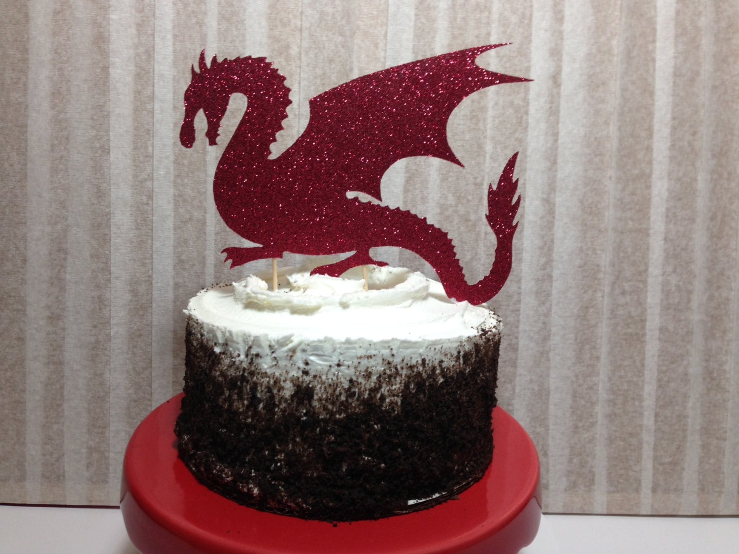 Dragon Cake Topper Partie Medievale Decorations Glitter Etsy Dragon Cake Topper Partie Medievale Decorations Glitter Etsy