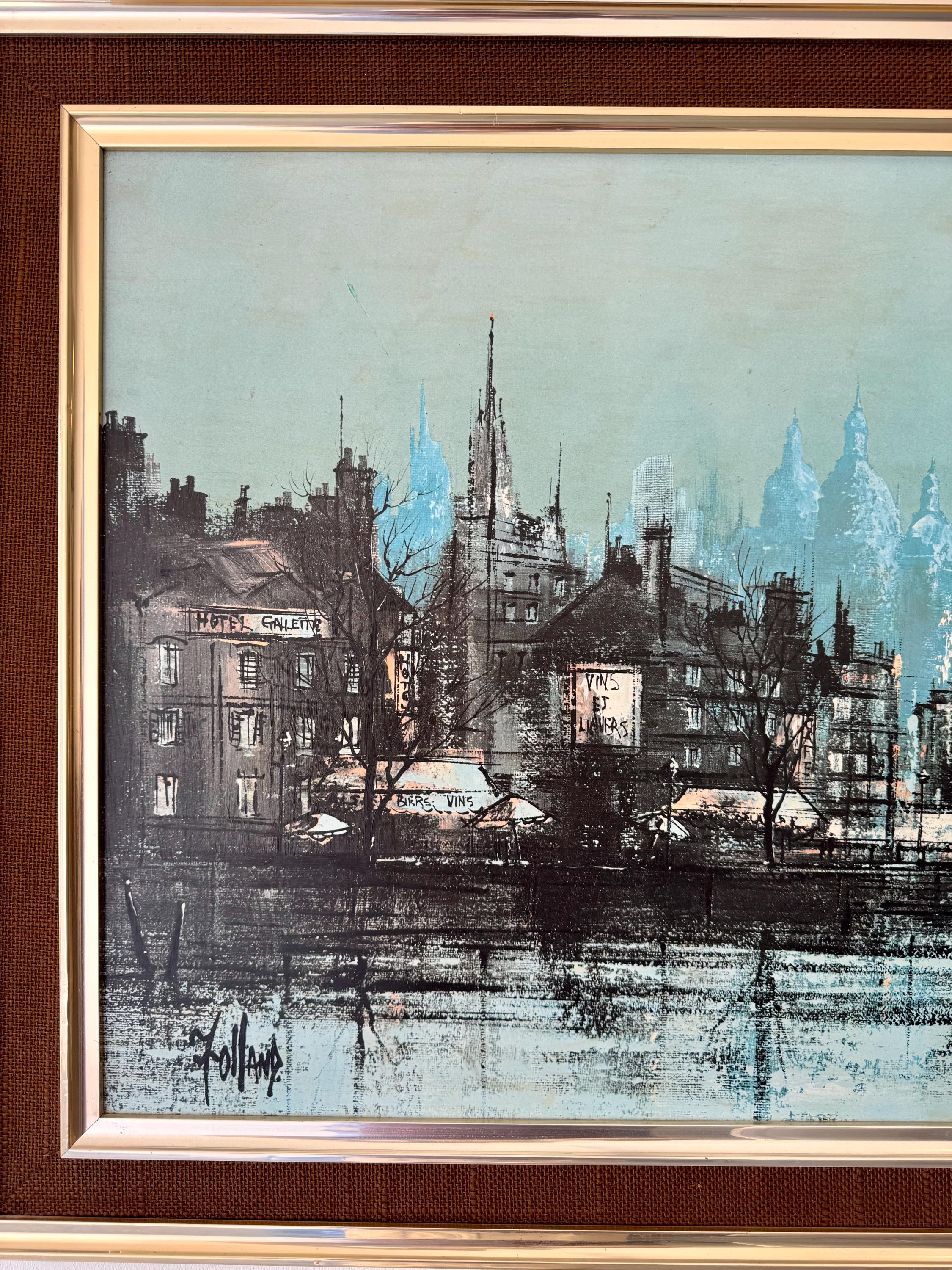 Vintage Print Spires of Paris by Ron Folland - Etsy UK
