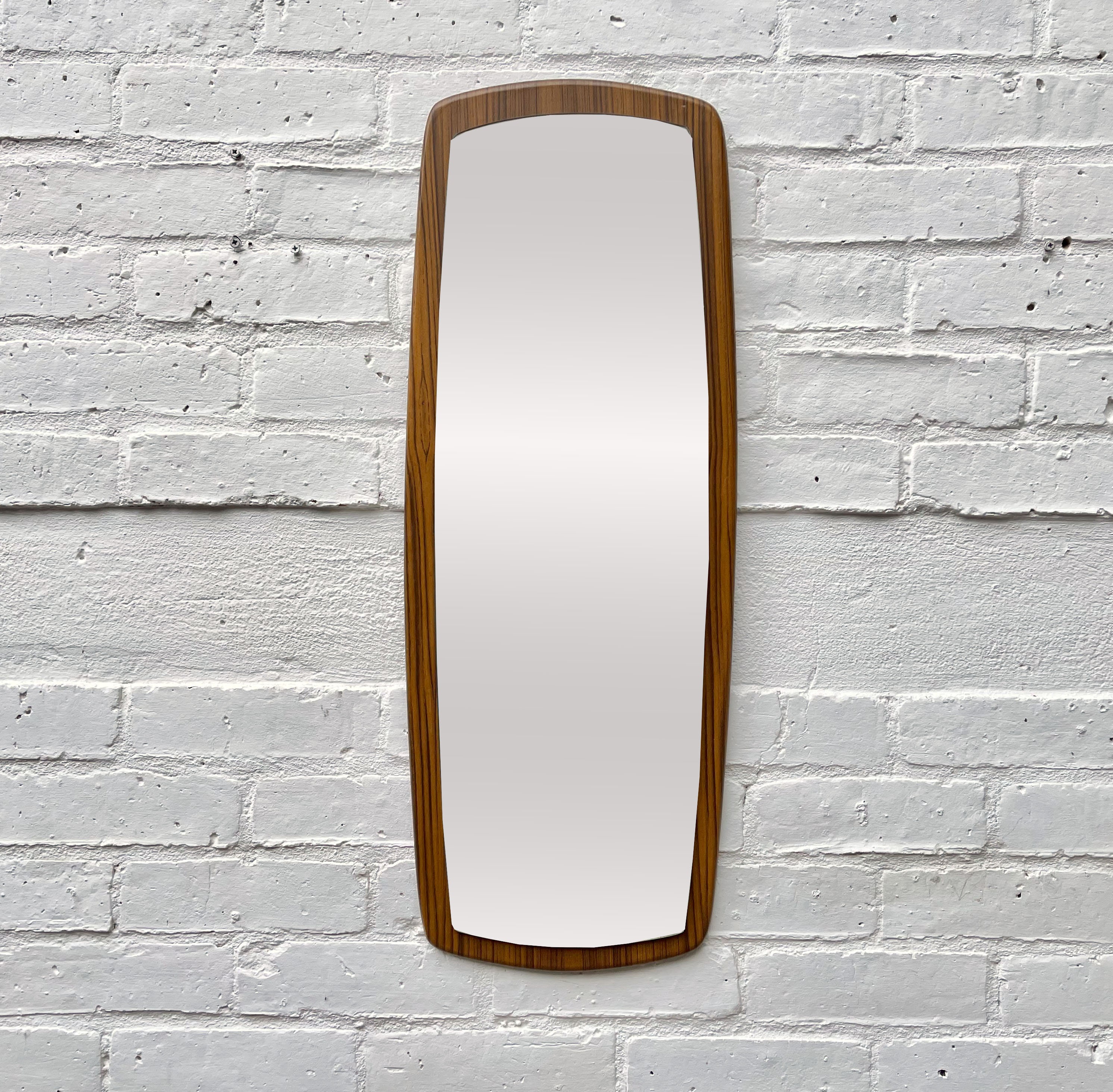 Small Vintage Rectangular Wall Mirror Etsy