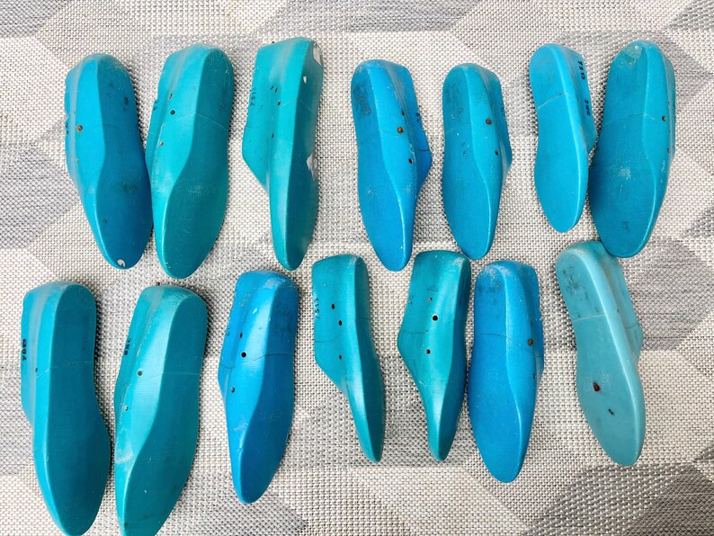 Collection of Plastic Shoe Last Molds