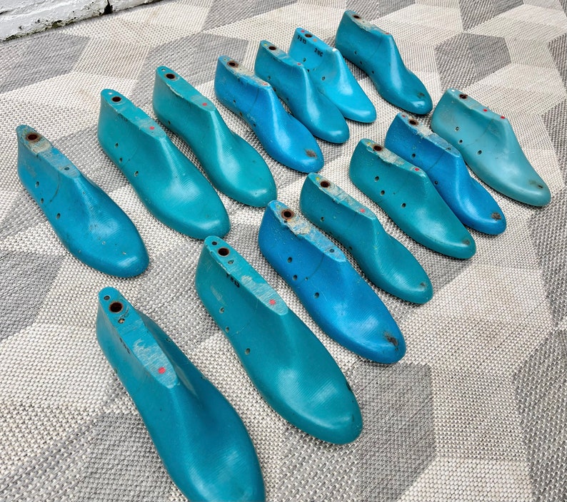 Collection of Plastic Shoe Last Molds