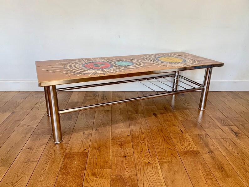 Vintage Tiled Coffee Table Juliette Belarti 867