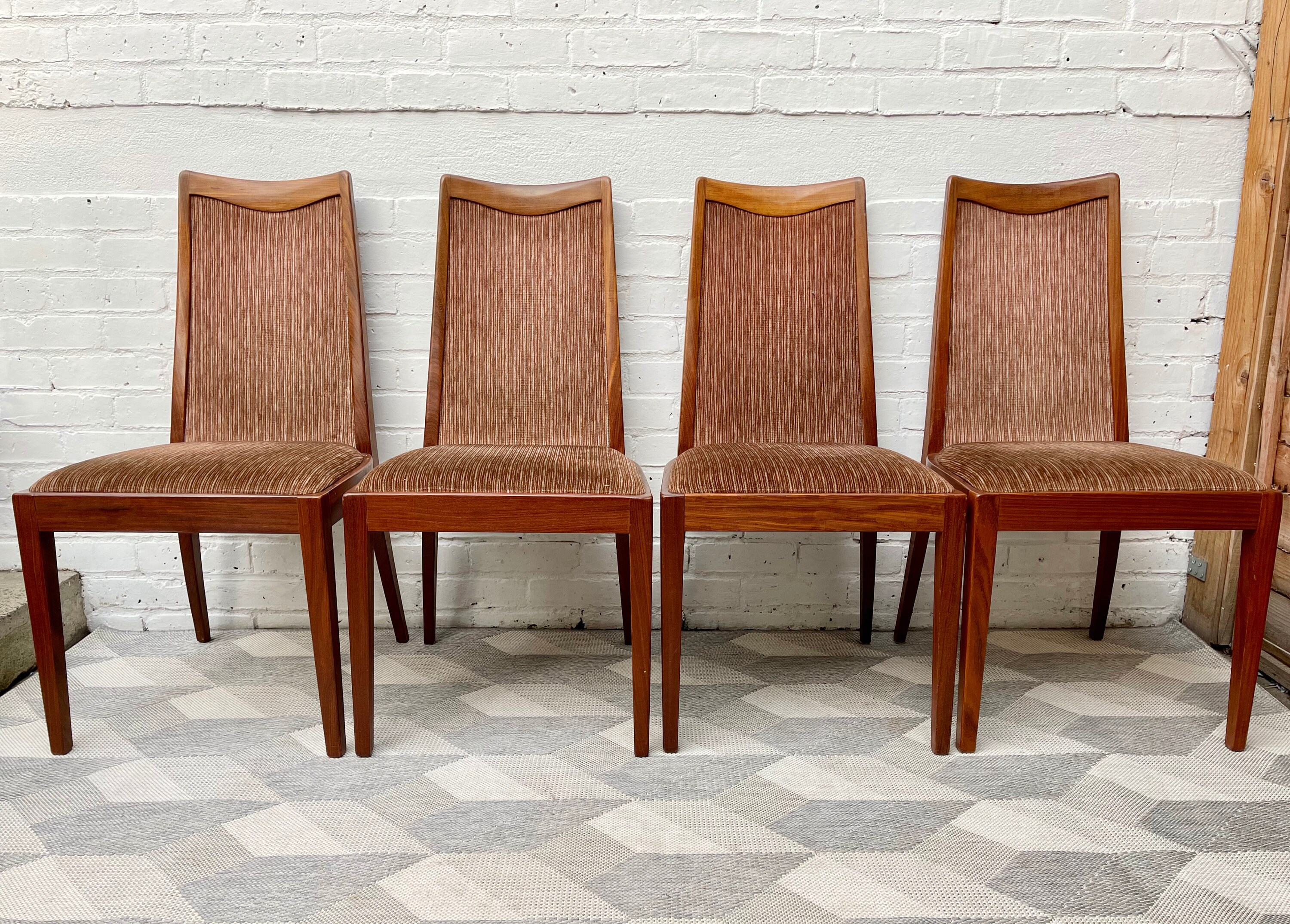 Set of 4 Vintage G Plan Dining Chairs Teak Etsy