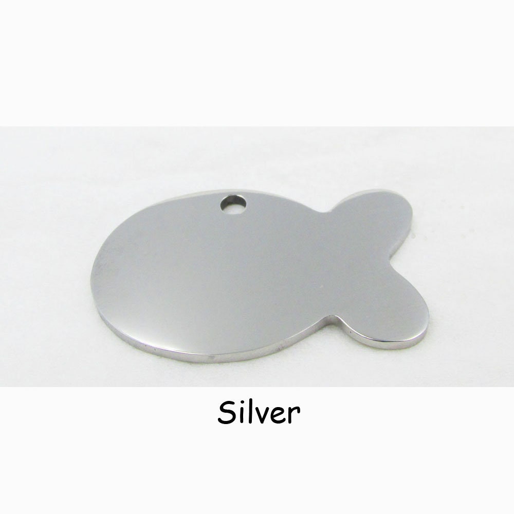 100pcs/lot Blank Aluminum Army Dog Tags Pet ID Tags Well Anodized