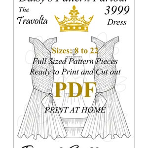 Travolta Dress - Etsy
