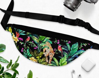 Aloha Hand Hawaii Symbol Sport Waist Bag Fanny Pack Adjustable For Run