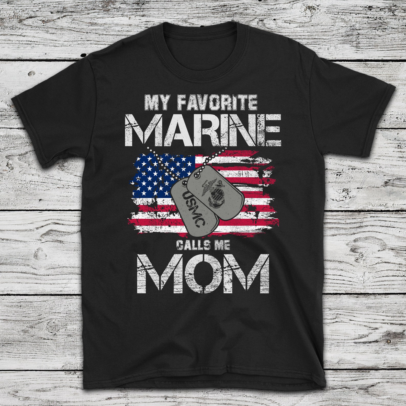 Marine Mom Gift My Favorite Marine Calls Me Mom Military Etsy