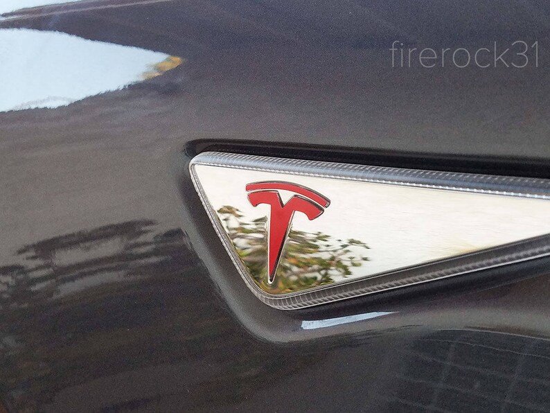 Tesla Model X Turn Signal Indicator T Decal for Etsy