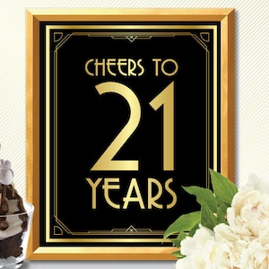 Cheers to 21 years happy 21st birthday cheers to 21 years sign cheers to 21st years decoration happy 21st years decoration cheers to 21st