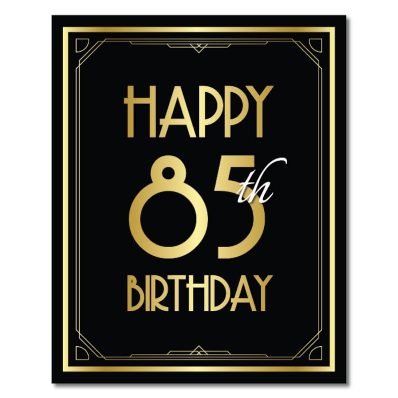 Happy 85th Birthday 85th Birthday Decoration 85th Birthday Etsy Canada happy-85th-birthday-85th-birthday-decoration-85th-birthday-etsy-canada
