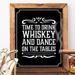 Whiskey sign chalkboard wedding sign bar decoration jack daniels whiskey party decoration whiskey signage party decorations wedding whiskey