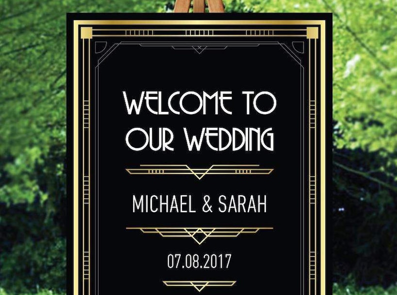 Welcome to our wedding sign welcome to wedding sign wedding easel gold welcome to our wedding sign welcome to our wedding signs welcome to