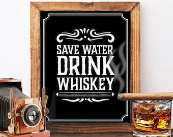 Whiskey sign alcohol sign Chalkboard wedding signs jack daniels sign vintage wedding chalkboard party decoration bar decorations bar sign
