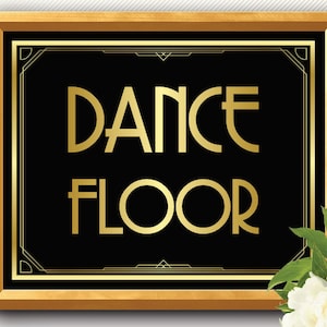DANCE FLOOR, art deco dance floor, Great Gatsby dance floor, wedding dance floor, party dance floor, gatsby dance floor, dance floor sign