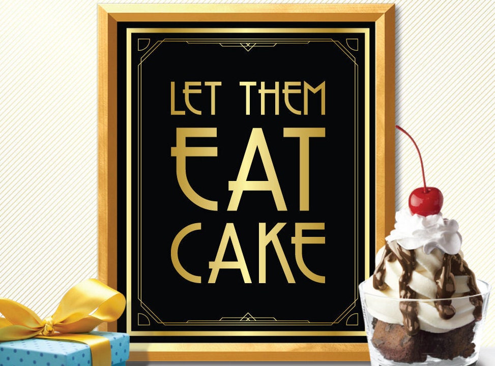 Wedding Table Sign Let them eat CAKE Signs Wedding Sign Bride and Groom signs 4 34 x 12 Let them eat CAKE and Mrs Mr Signs