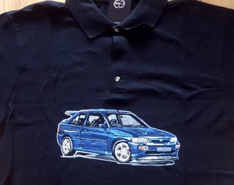 Ford RS2000 Mk.II embroidered on Polo Shirt 