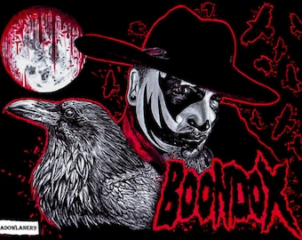 Boondox "Bloodletting" drawing ART ORIGINAL & PRINT