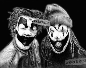 Insane Clown Posse ICP "Jokes On You" ART PRINT