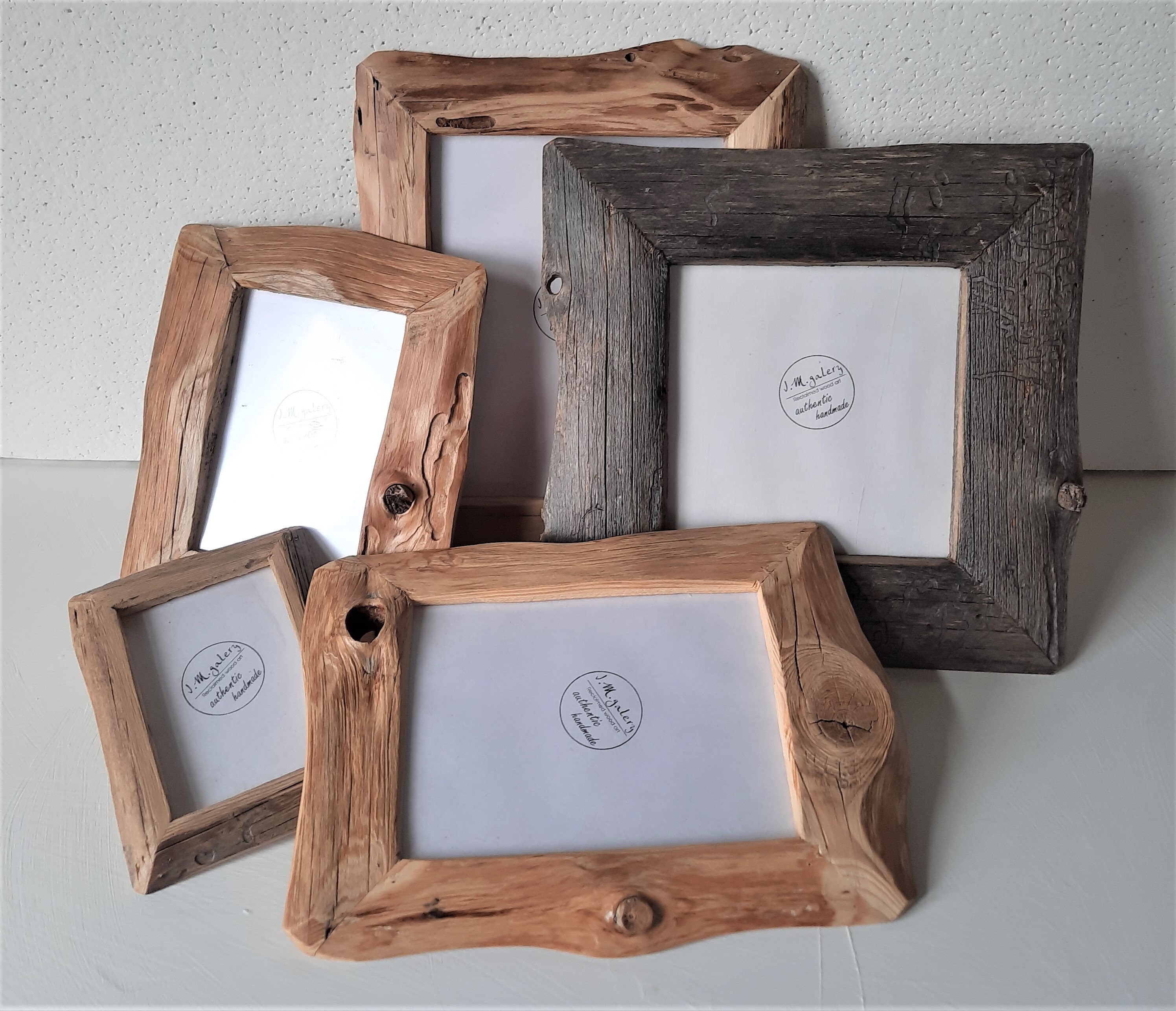 Home Décor Wall Hanging,Original Frames for Art Natural Weathered wood