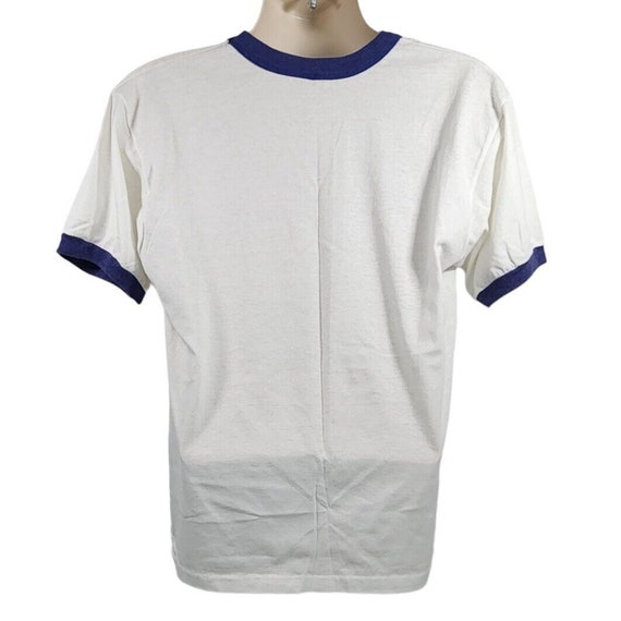 Vintage 1984 Chicago Cubs Ringer T Shirt Gettin' … - image 5