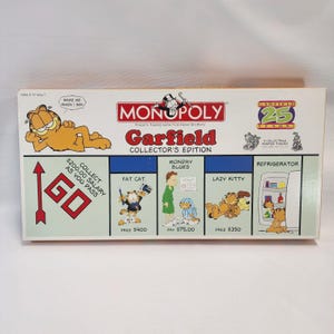 その他 MONOPOLY Garfield Collector's Edition Monopoly: Garfield 25th Anniversary Collector's Edition: Buy