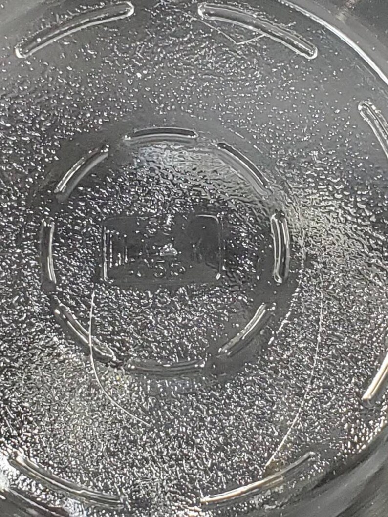 Glasbake Mckee Round Clear Glass Casserole With Lid / Art Deco Etsy