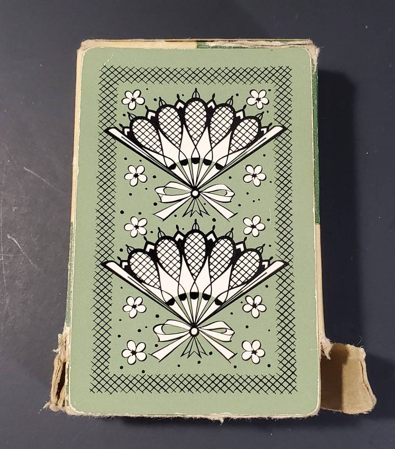 Vintage Boulevard Deck of Cards / Mid Century Etsy