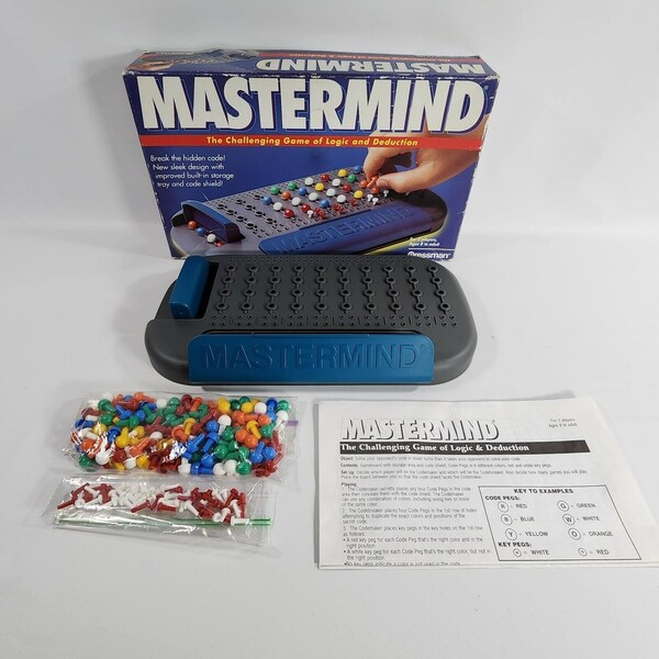 Mastermind Game Etsy