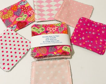 Reusable Make Up Wipes- Face Wipes -Eco Pads- Washable Wipes- Mums Gift - Sister Gift - Gifts for Beauty- Sustainable-Ethical-Bamboo Towel