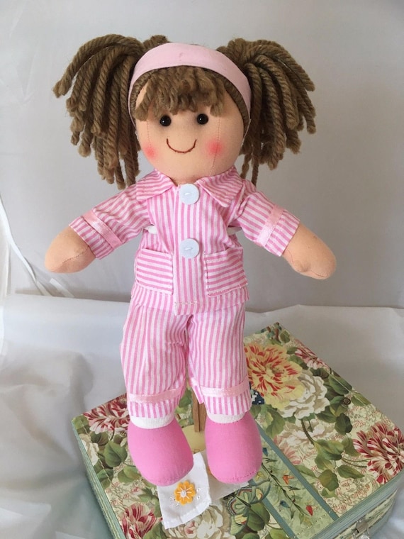 personalised flower girl doll