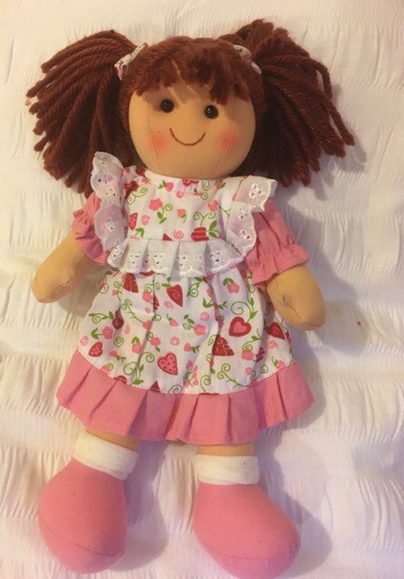 personalised flower girl doll