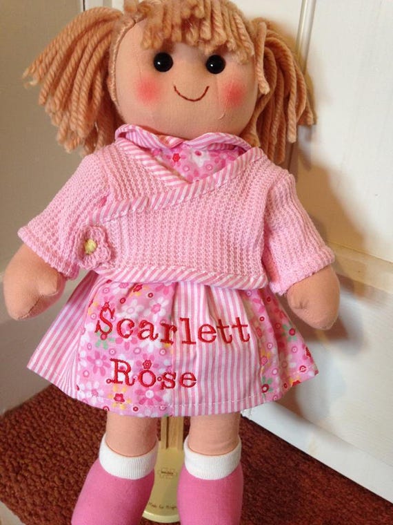 Flower girl rag doll 2025