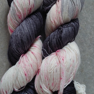 Hand dyed sock yarn 100g .Kerenza image 1