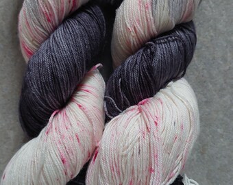 Hand dyed sock yarn 100g .Kerenza