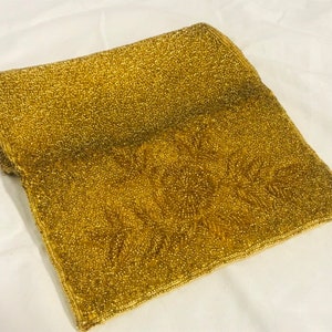 Gold Beaded Clutch image 3