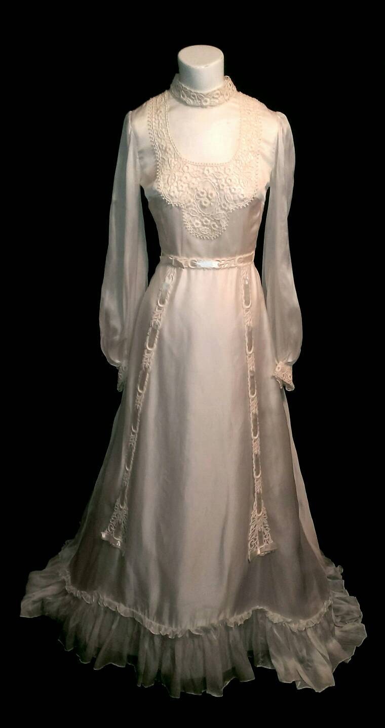 Vintage Wedding Dress Gown ILGWU International Ladies Garment Workers Union Etsy Canada