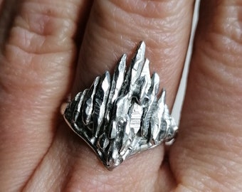 bague "Béryl" adaptable en argent 925