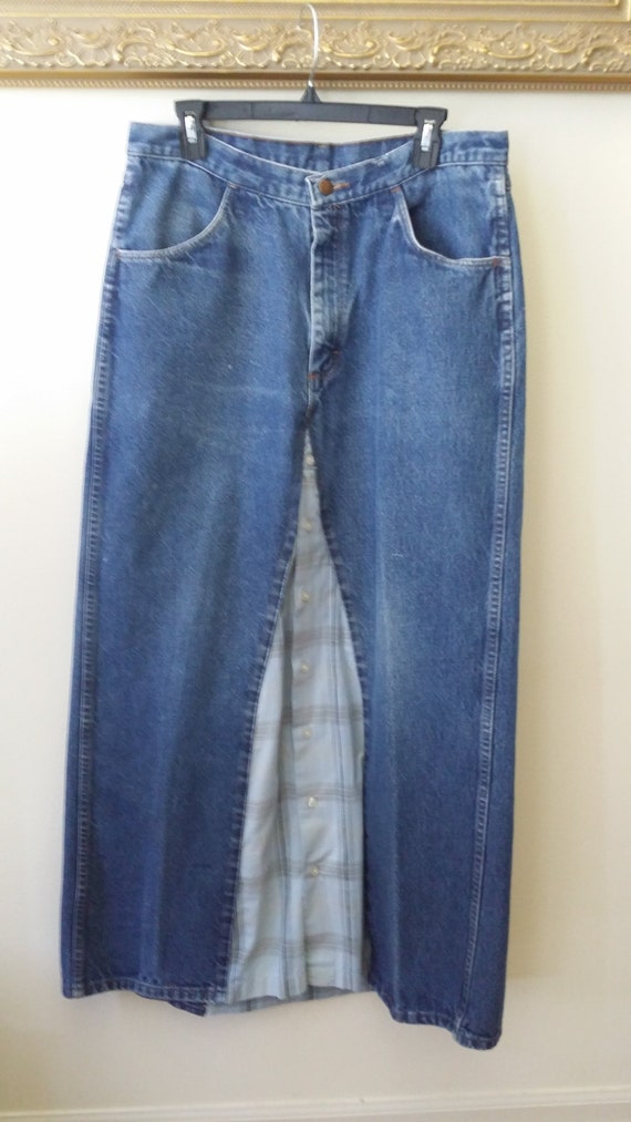 jean skirt size 14