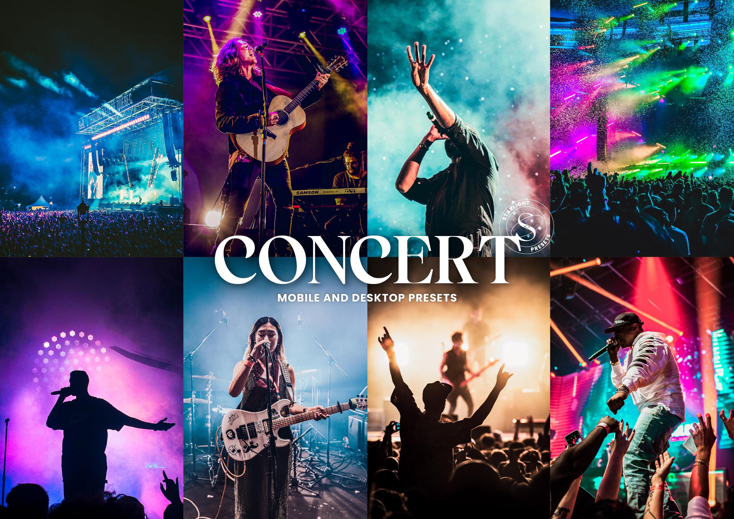Live concert poster - Etsy 日本