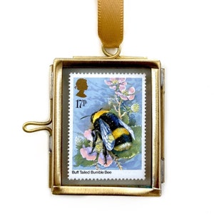 Bienen Geschenk, Hummel Wand Kunstwerk, Bienenzüchter Geschenk, Nachdenkliches Natur Liebhaber Geschenk, Briefkasten Geschenk für Sie, Biene glücklich, einfach weiter du selbst sein