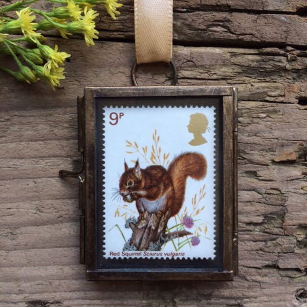 Eichhörnchen Geschenk - Eichhörnchen Dekor - Eichhörnchen Kunst - Eichhörnchen Wohnkultur - Eichhörnchen Bild - Eichhörnchen - Miniatur Eichhörnchen - Naturliebhaber