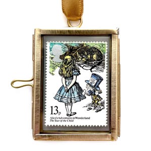 Vintage Alice in Wonderland Decorations - Alice in Wonderland Wall Art - Alice in Wonderland Decor - The Mad Hatter - Vintage Gift Ideas