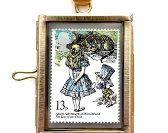 Vintage Alice im Wunderland Dekorationen - Alice im Wunderland Wandkunst - Alice im Wunderland Dekor - Der verrückte Hutmacher - Vintage Geschenkideen