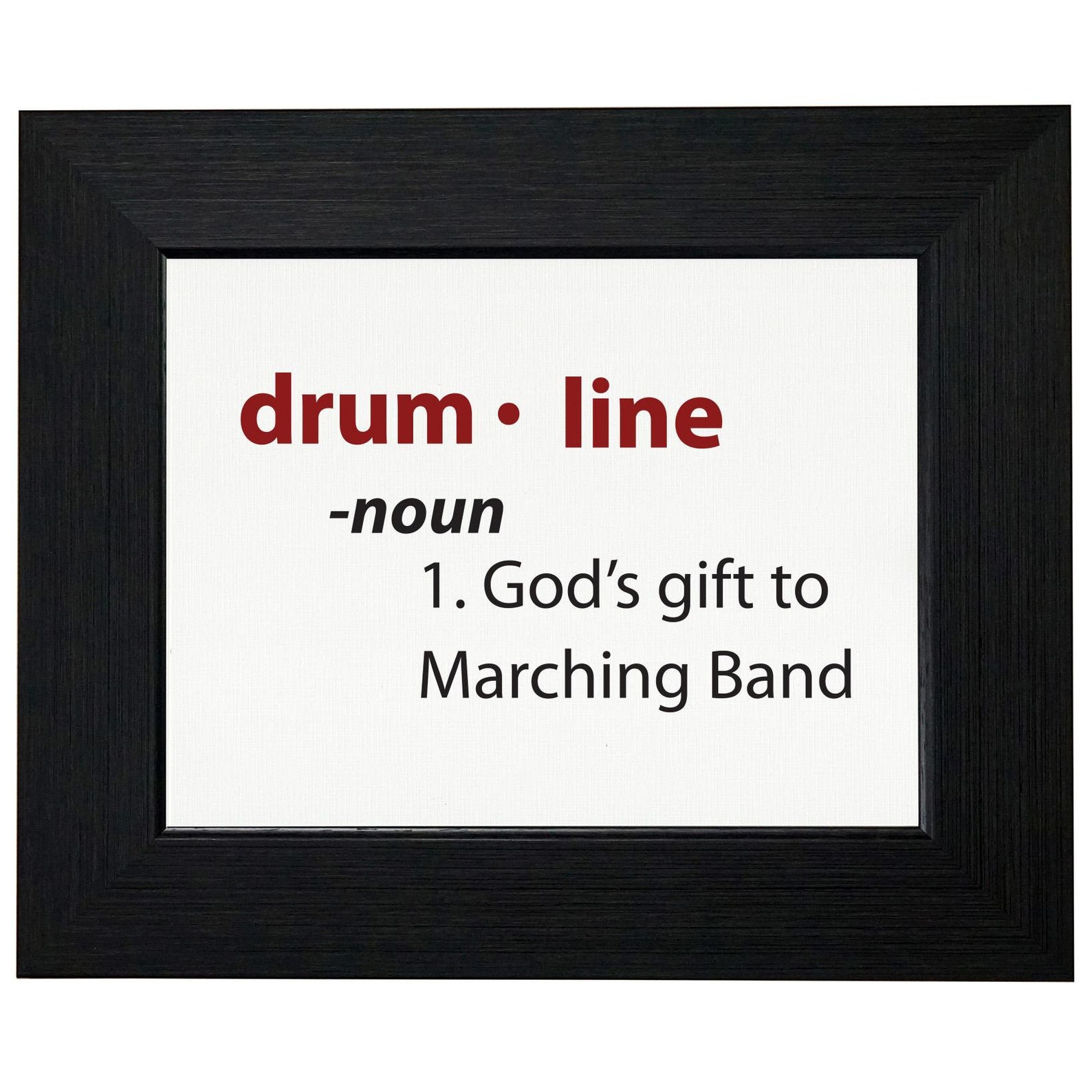 Drum Line God's Gift to Marching Band Dictionary Shirt Etsy