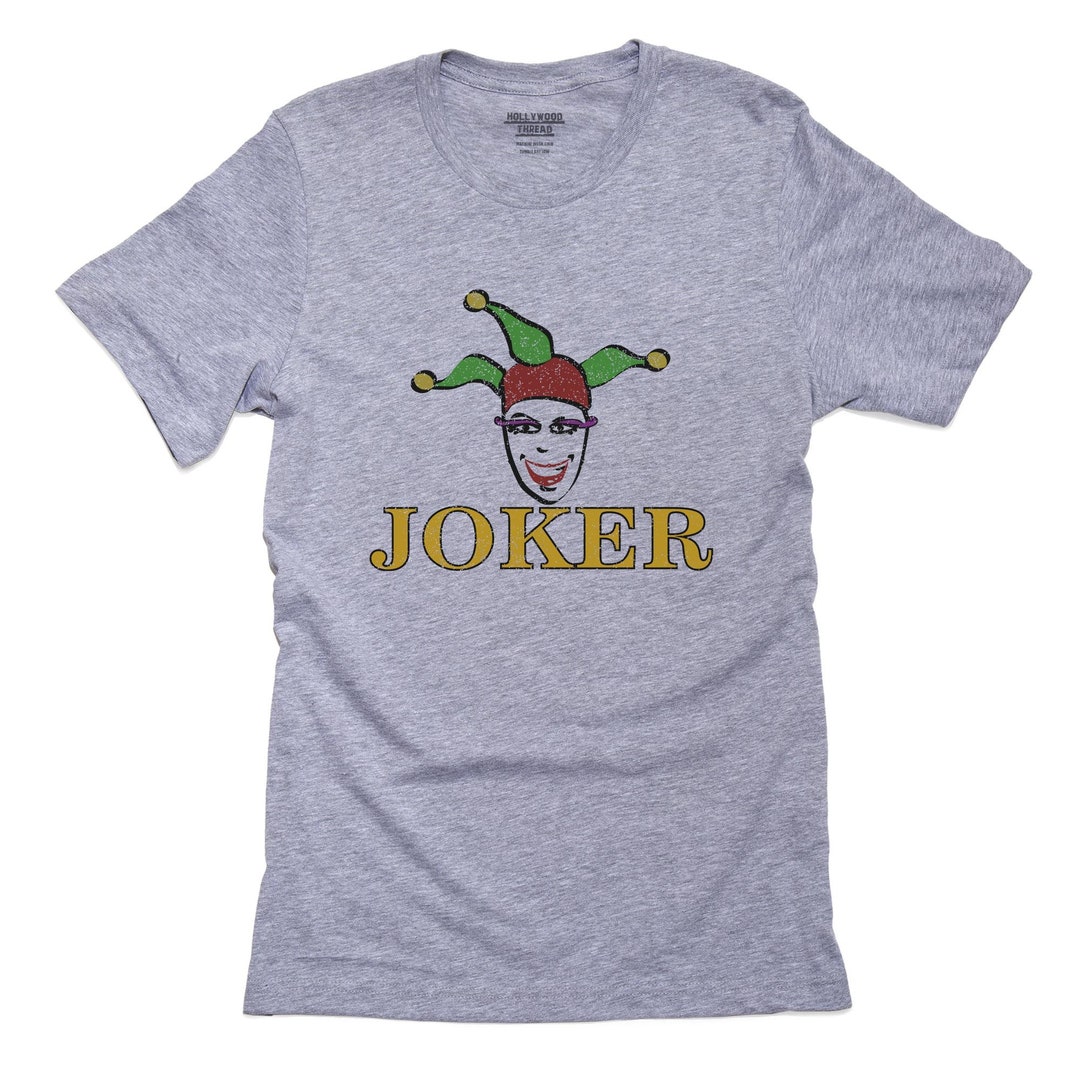 Playing Card Joker With Colorful Jester Hat Large Print Shirt, Pillow ...